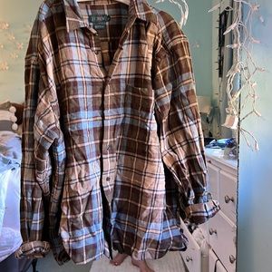 J Crew Vintage Distressed Flannel